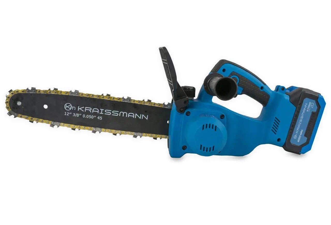 Пила ланцюгова акумуляторна безщіткова KRAISSMANN 3055 AKS-BL 20/2 (27612458)