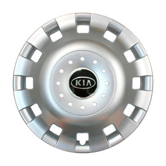 Автомобильные колпаки SKS 414 R16 с логотипом Kia 4 шт. Серебристый Автомобильные колпаки SKS 414 R16 с логотипом Kia 4 шт. Серебристый