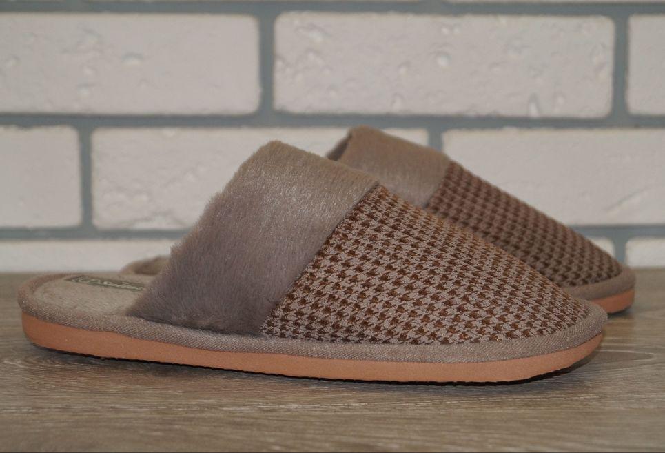 Тапочки мужские домашние Sollaza р. 39/40 25,5 см Коричневый (31431-3940)