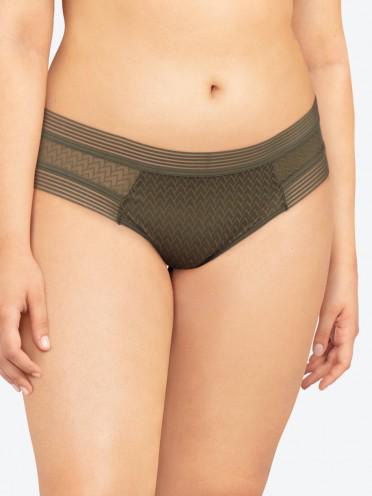 Трусы слипы Passionata 40 Оливковый (48D40)