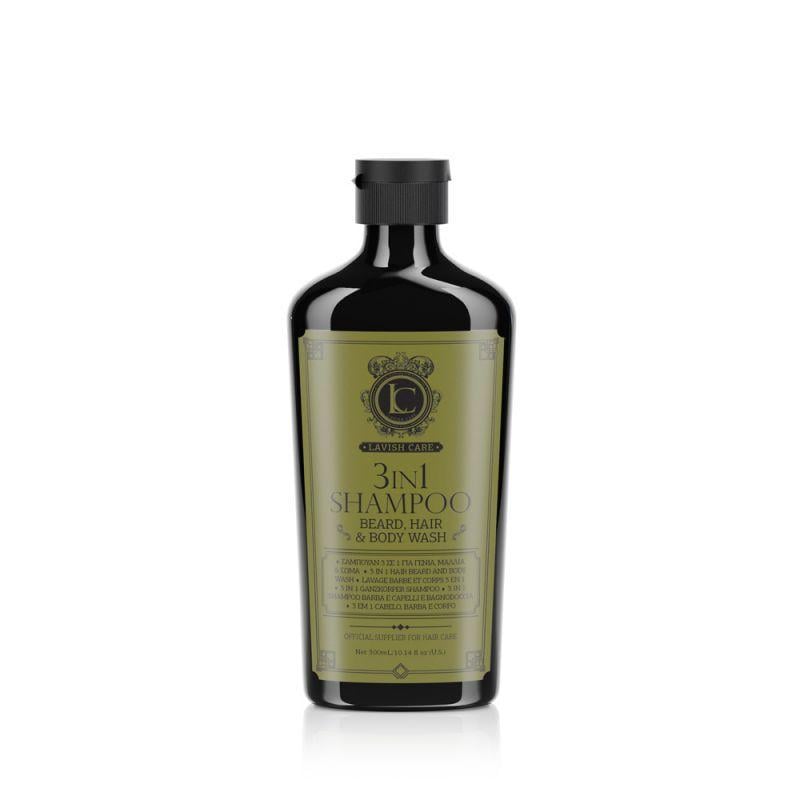 Шампунь 3в1 Lavish Care 3IN1 Shampoo для волос/бороды/тела 300 мл (3214234981)