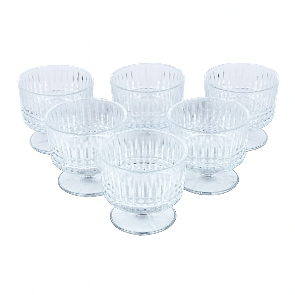 Набор креманок стекла Happyware R99975 280 мл 9,5х10 см 6 шт. Прозрачный (29704316)