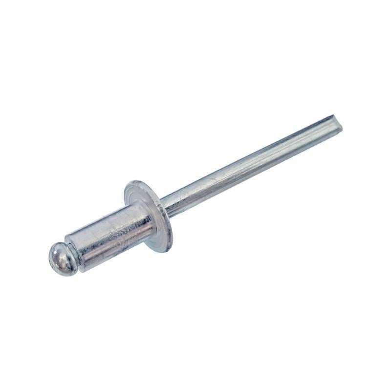 Заклепка Rivettop RF ISO15981 4х8 мм прижим 3-5 мм алюминий/алюминий плоская головка 50 шт. (9700A0000974008A00)