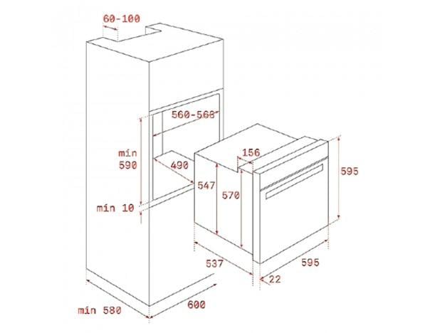 Електрична духова шафа Teka WISH Rustica HRB 6300 VNS Ваніль (111010013) - фото 2