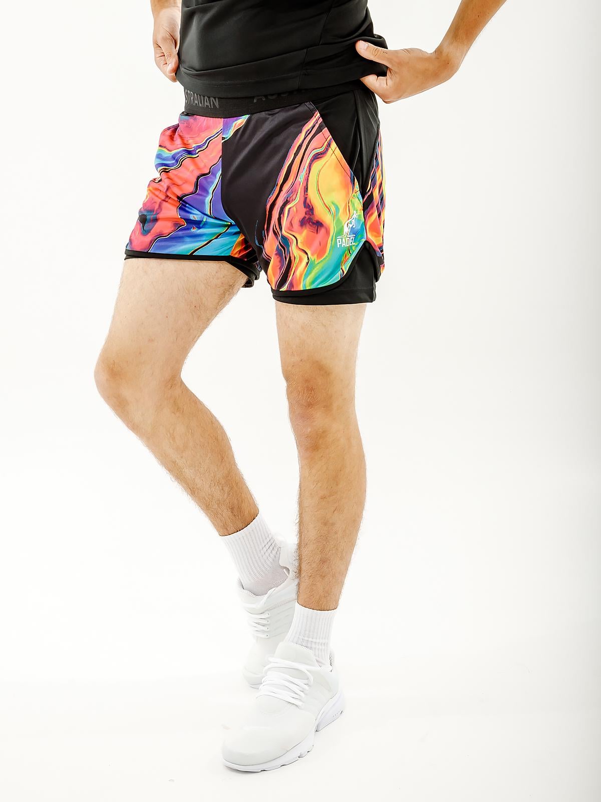 Шорты женские Australian HOLI ACE SHORT S Разноцветный (7dPADSH0002-003 S)