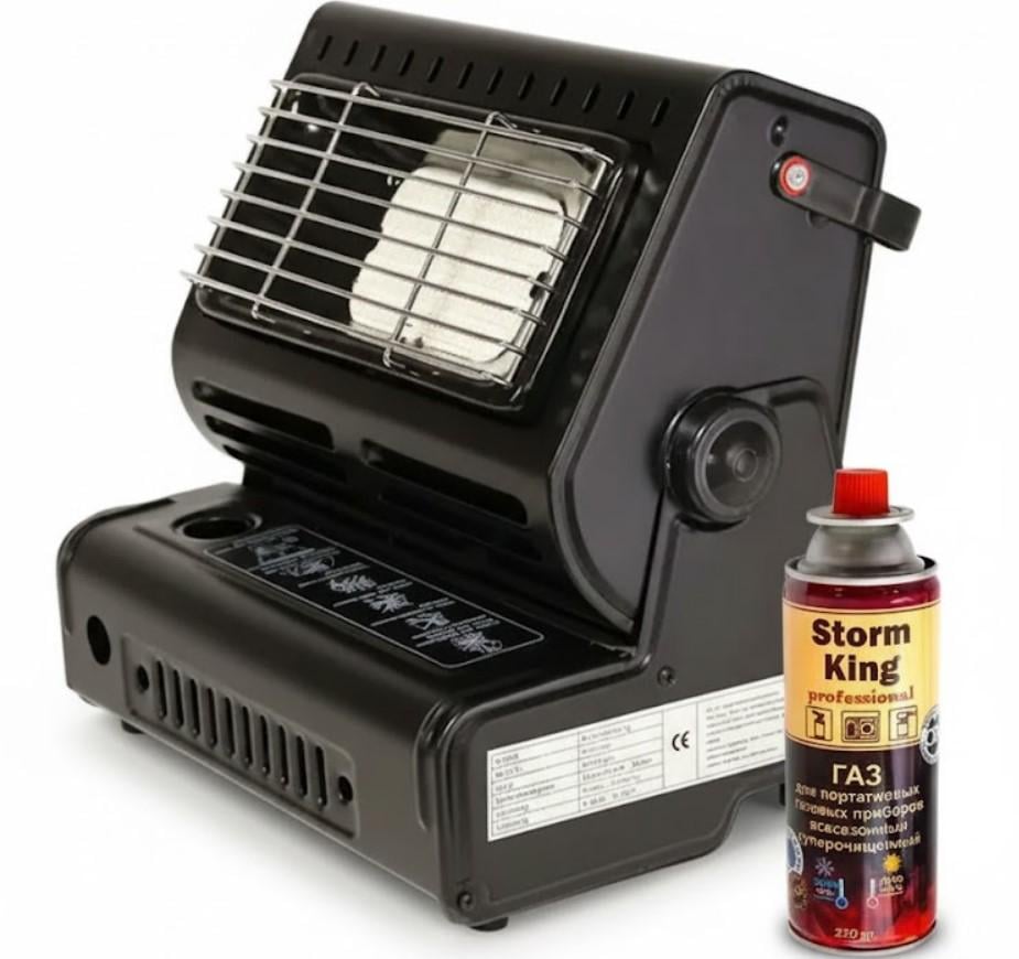 Плита газова універсальна Yanchuan YC-808B з 1 балоном у комплекті (2104618732)