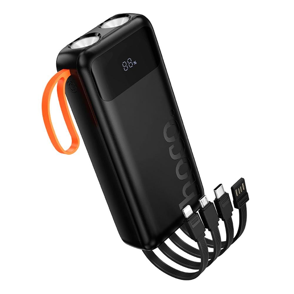 Повербанк Hoco J151A Spirit dual lighting four-cable 20000 mAh Back (20865) Повербанк Hoco J151A Spirit dual lighting four-cable 20000 mAh Back (20865)