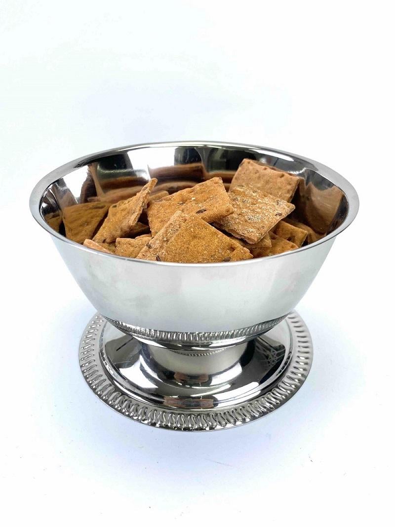 Креманка на ніжці One Chef 500 мл з нержавіючої сталі d 13 см h 8 см - фото 3 Креманка на ніжці One Chef 500 мл з нержавіючої сталі d 13 см h 8 см - фото 3