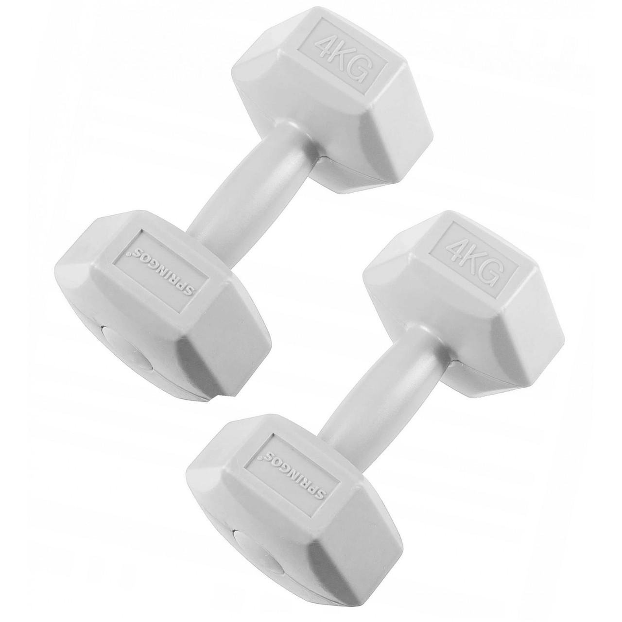 Гантели Springos Hex FA1035 2x4 кг - фото 1