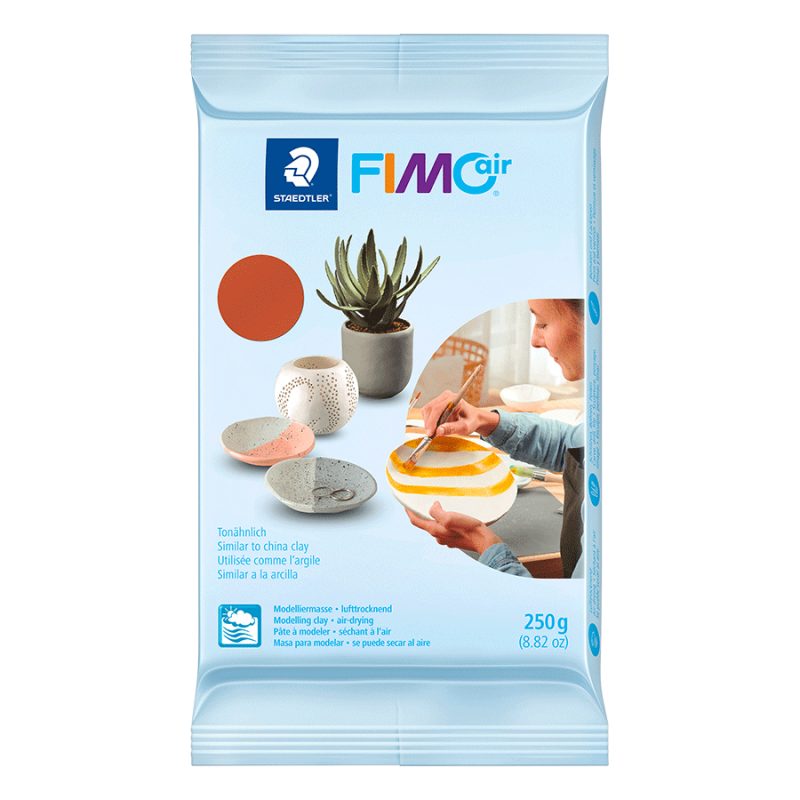 Глина полимерная самозастывающая FIMO Air 250 г Терракотовый (8103-76)