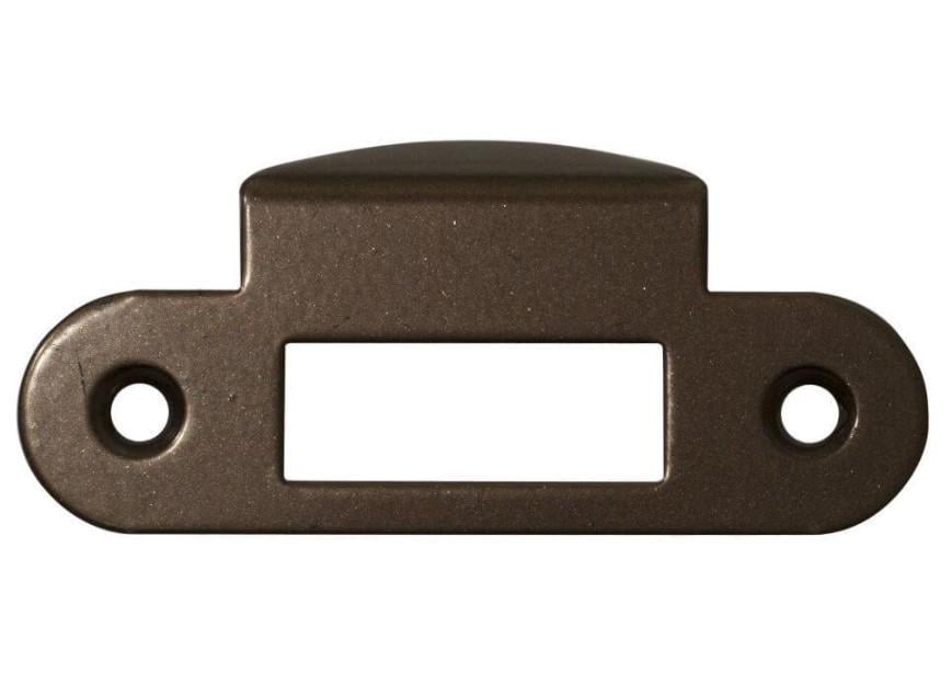 Плоская ответная планка AGB загнутая Коричневая бронза (B.01000.13.22)