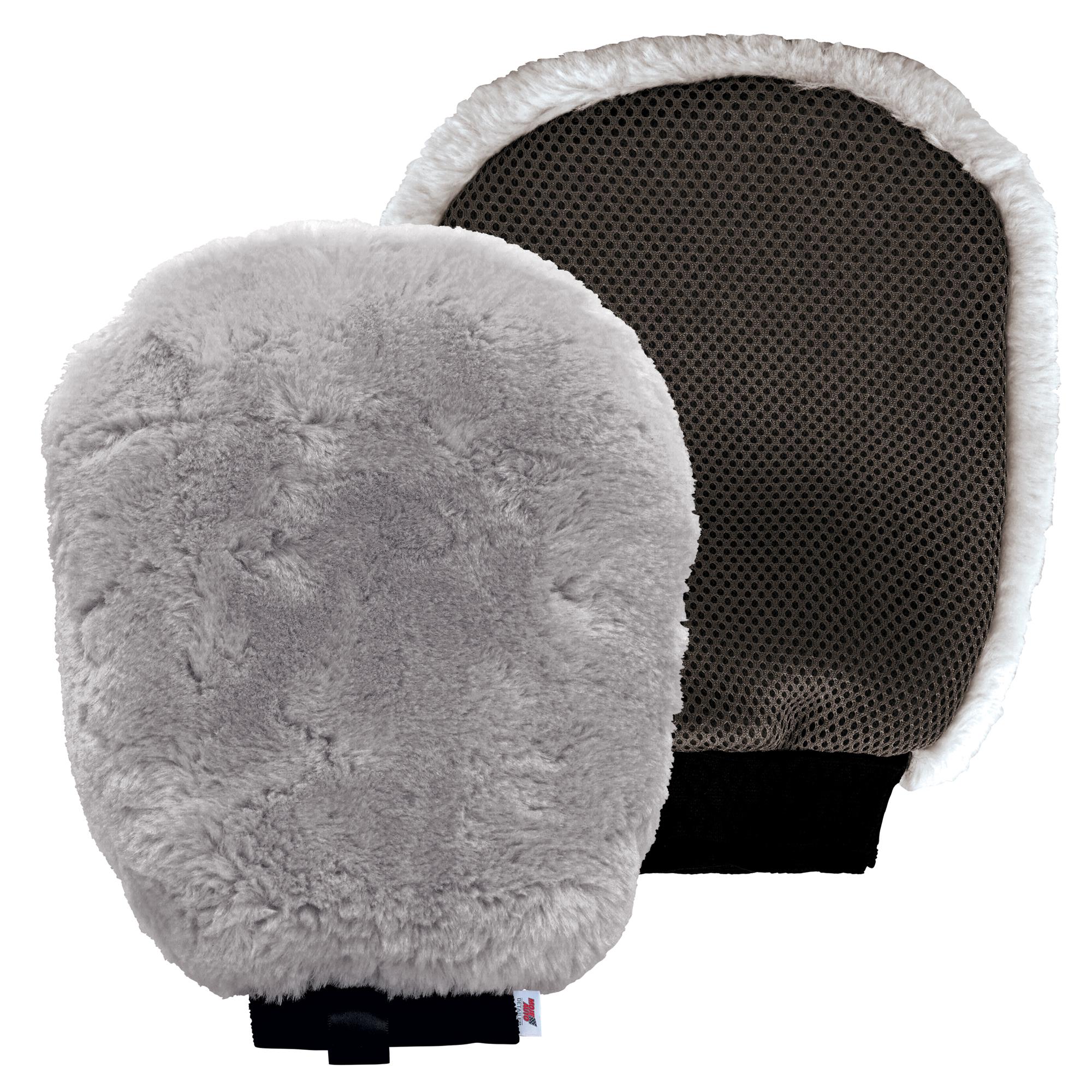 Рукавичка для миття авто Moje AUTO Detailer Ultra Soft N двостороння (19-639)