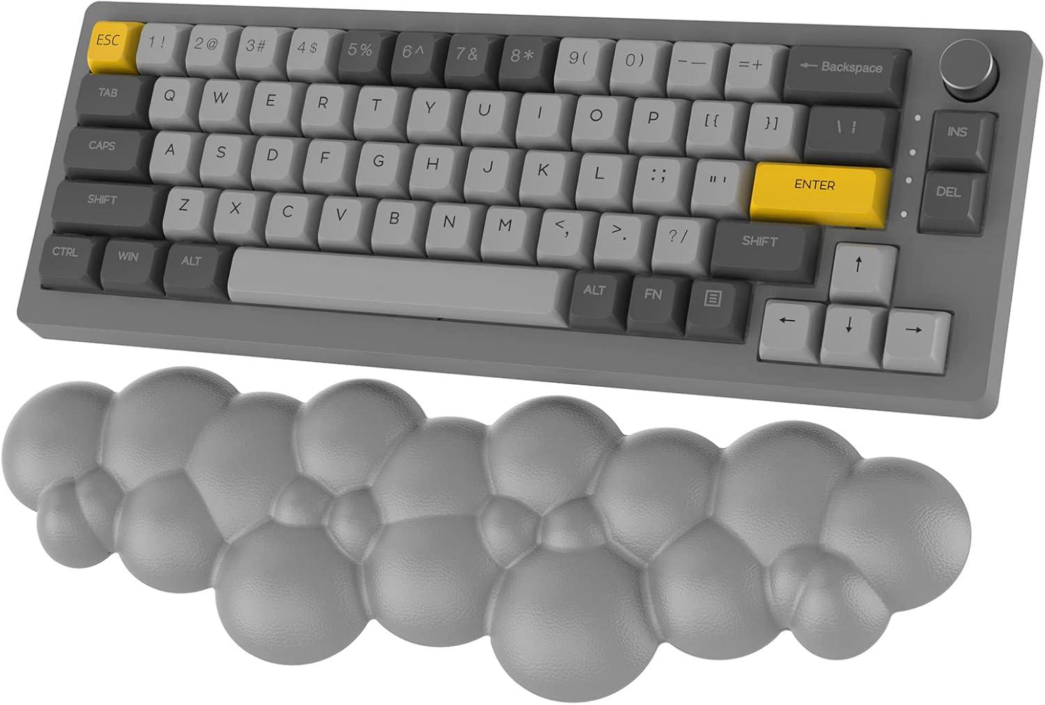 Подставка под запястье для клавиатуры Bubbles Grey - фото 8 Подставка под запястье для клавиатуры Bubbles Grey - фото 8