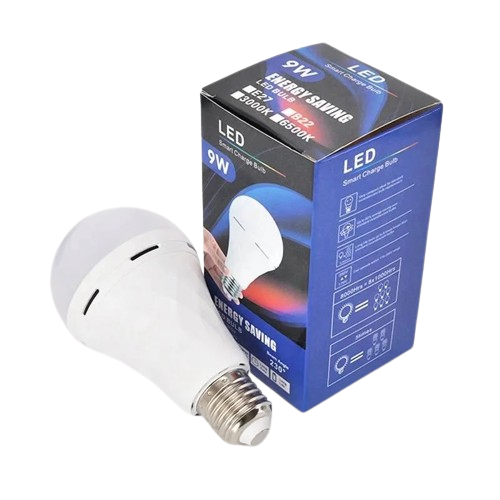 Светодиодная лампа Е27 12W на аккумуляторе White (13894992)