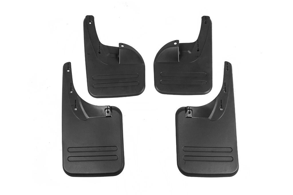 Брызговики Dongmart Premium для Toyota Hilux 2006-2015 гг. резинопластик 4 шт. Черный (137914)