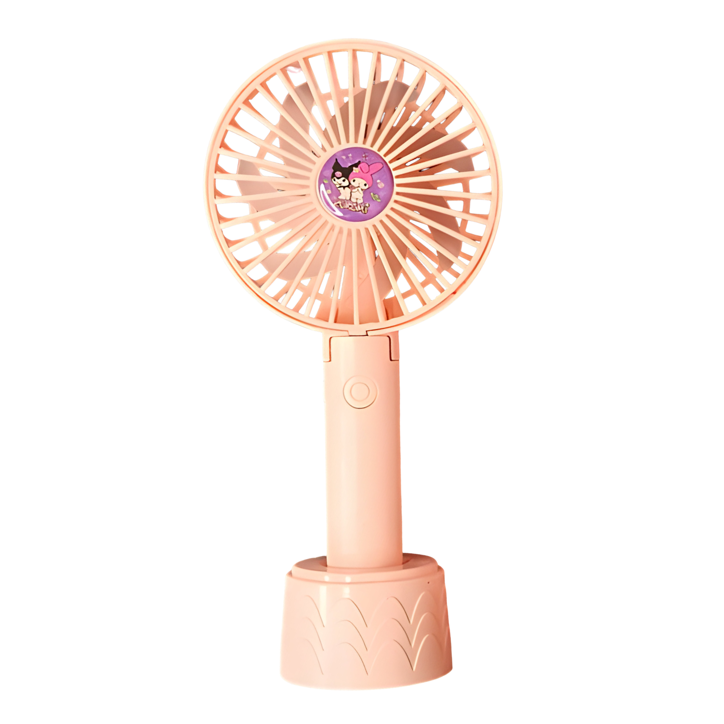 Дитячий вентилятор Куромі і Мелоді Рожевий (2628-12)
