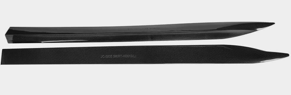 Пороги боковые DDCarbon 2011-2015 для Lexus GS 2011-2020 натуральный карбон (150738)