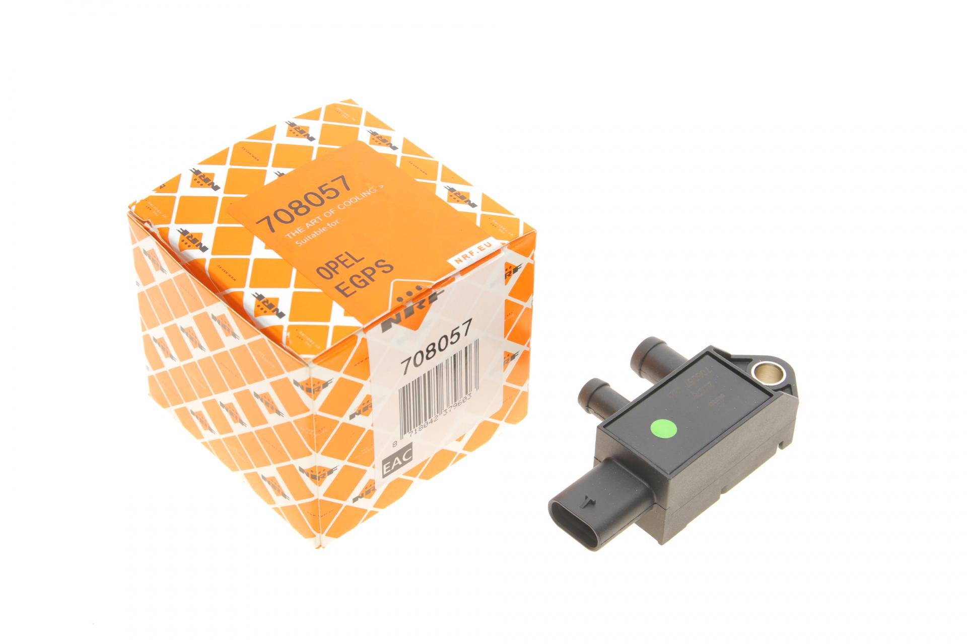 Датчик давления выхлопных газов Opel Astra K/Insignia B 1,6-.2,0 CDTi/GSi 15- (708057)