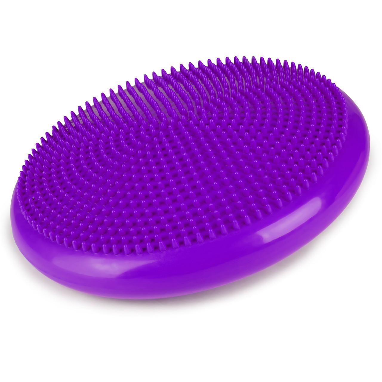 Масажна подушка-диск Cornix балансувальна/сенсомоторна 33 см XR-0056 Violet (2375564344)