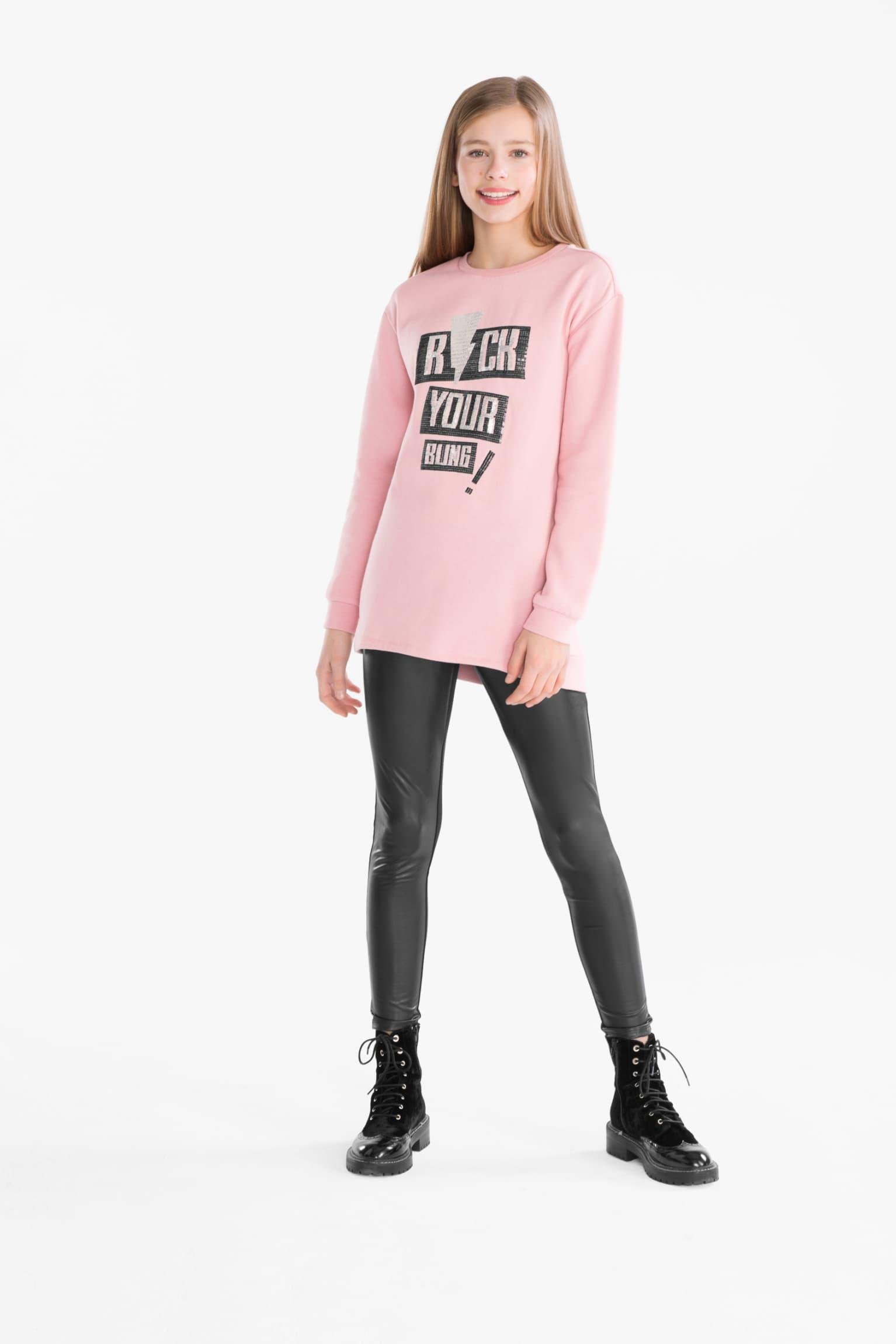 Леггинсы подростковые C&A для девочки 164 см Черный (1065724)