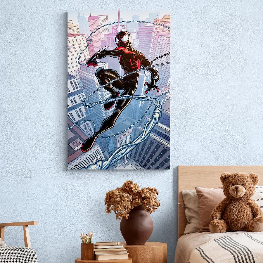 Картина на полотні HolstPrint Spider-Man 50х100 см - фото 4