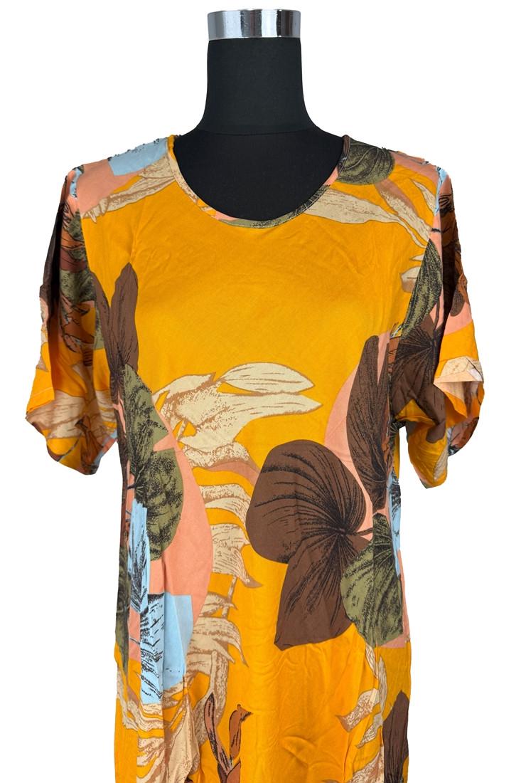 Платье женское летнее длинное 2XL Разноцветный (2613882102) - фото 3 Платье женское летнее длинное 2XL Разноцветный (2613882102) - фото 3