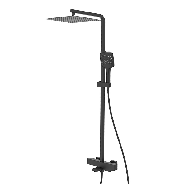 Душевая система с термостатом Gappo G2417-60 Черный
