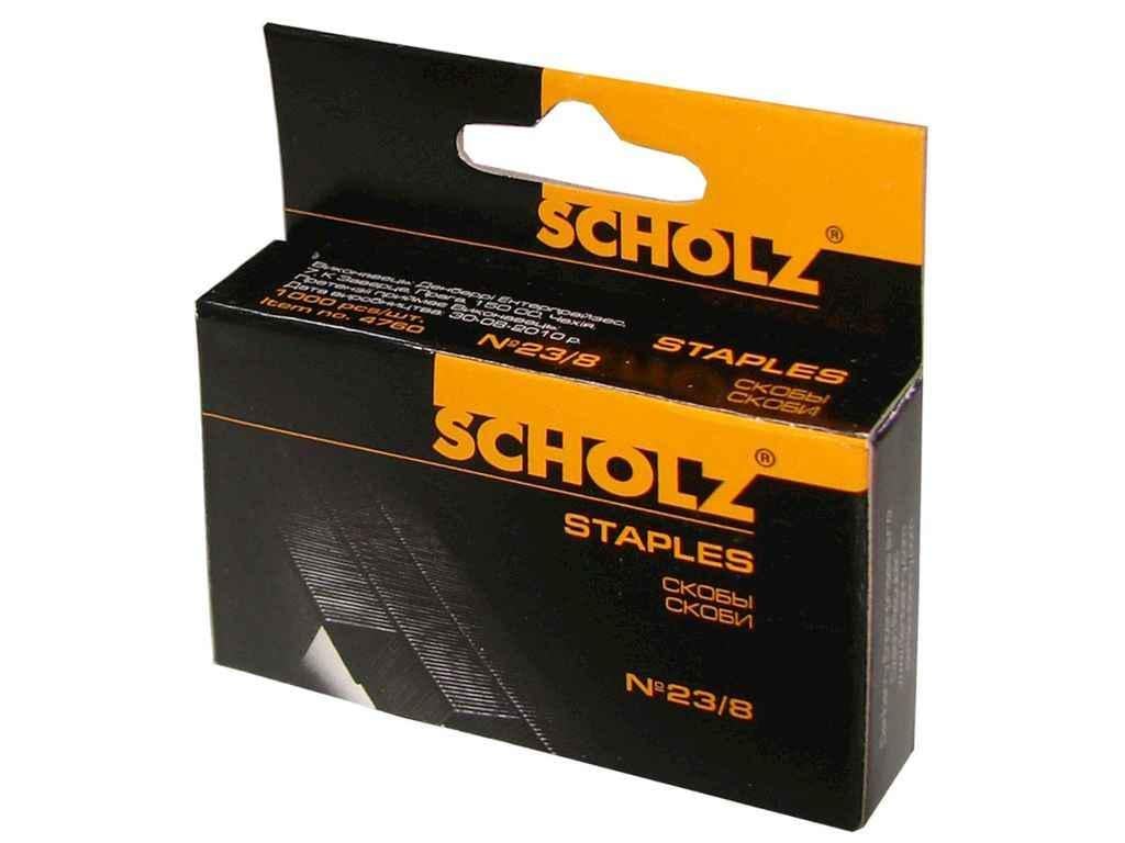 Скобы SCHOLZ для степлера 23/8 1000 шт. (4760 soz)