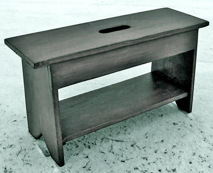 Стульчик из дерева Каменка Мокко (ТАБ-006210)