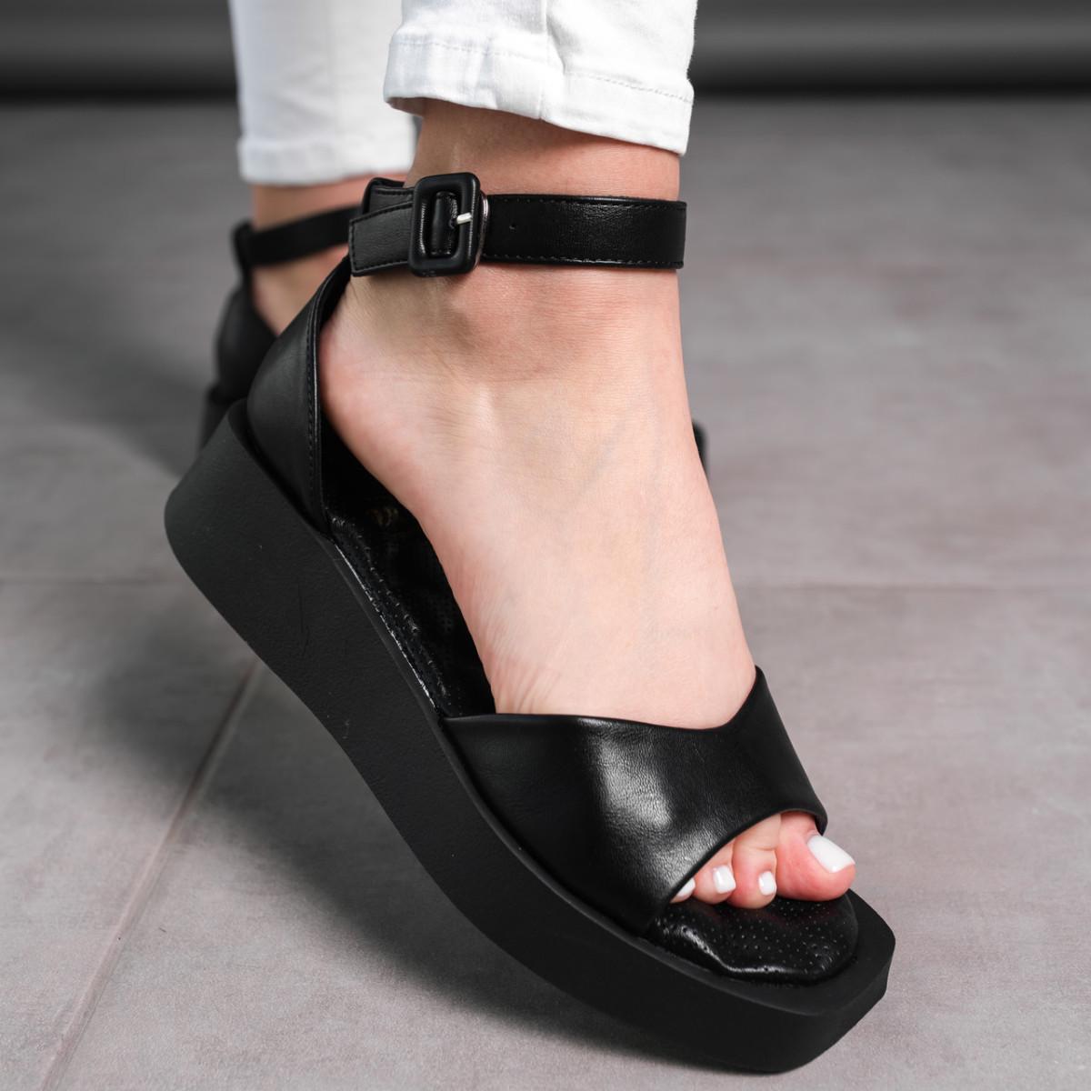 Босоножки женские Fashion р. 40 25,5 см Черный (3657) - фото 8