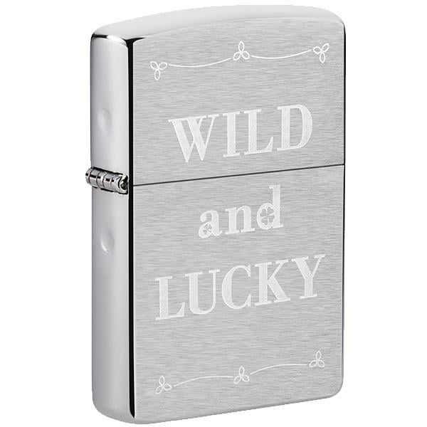 Зажигалка ZIPPO 200 Wild and Lucky Design