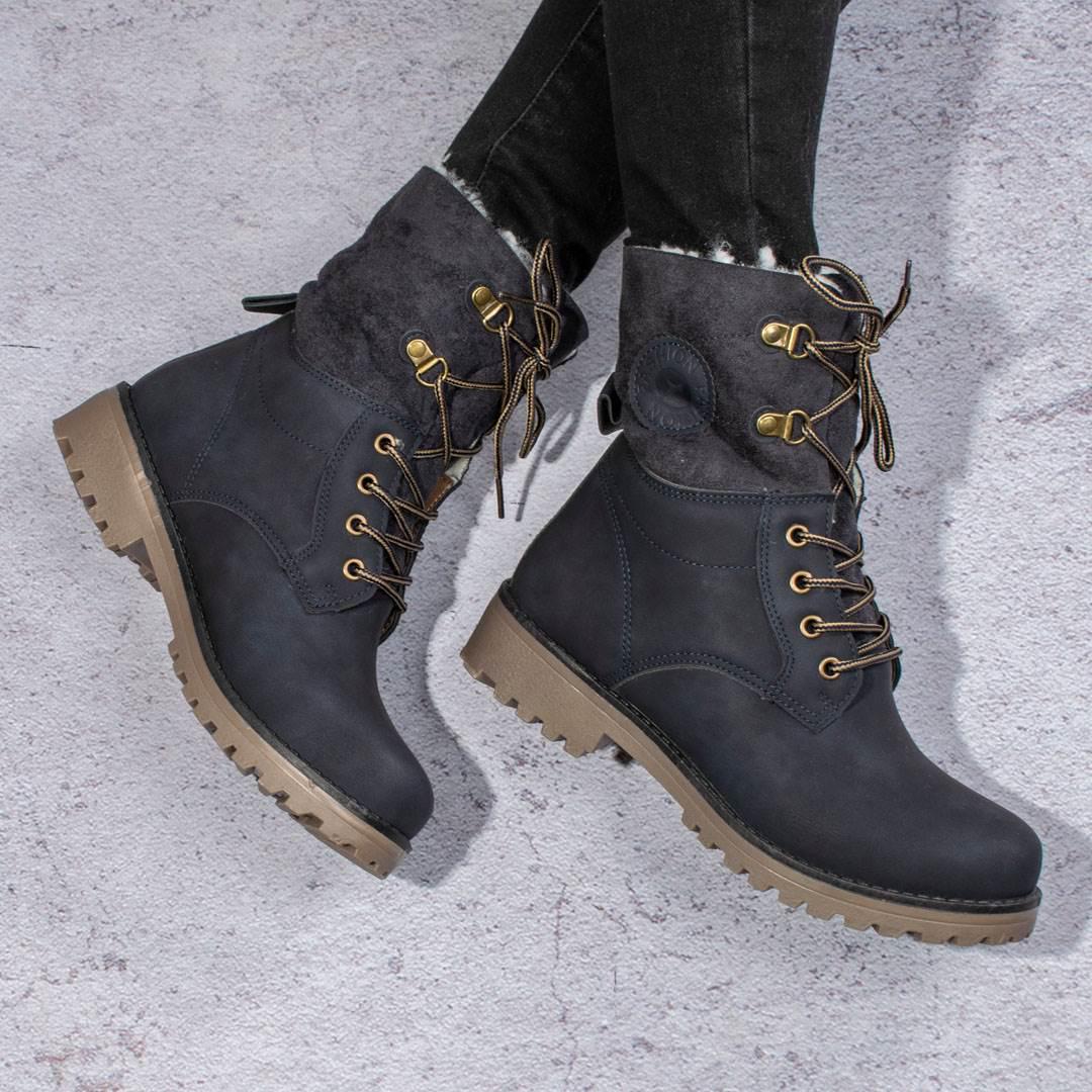 Ботинки женские зимние на меху 326420 р. 36 23 см