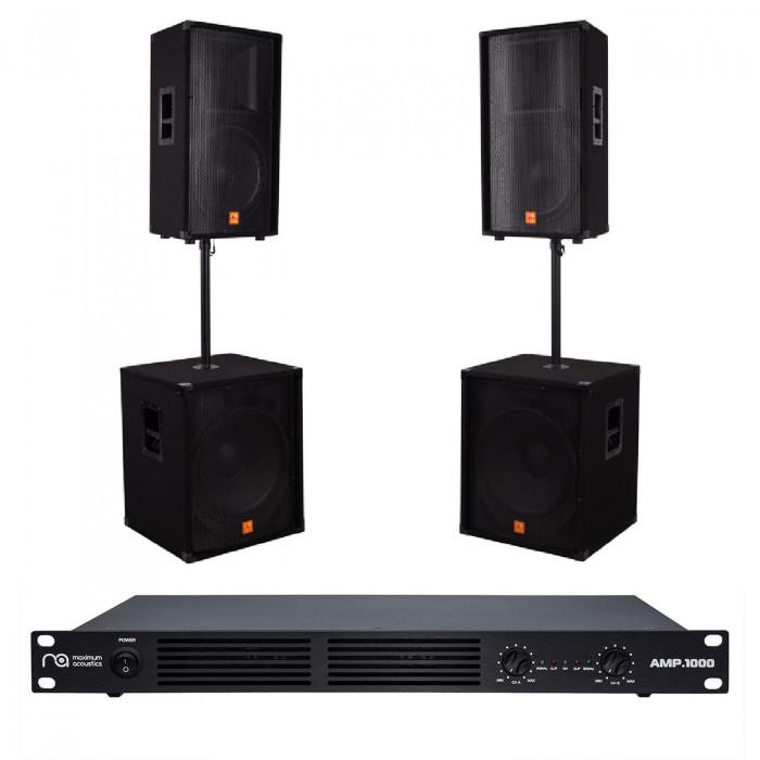 Комплект звукового оборудования Maximum Acoustics POWERCLUB.1518SET (65106)