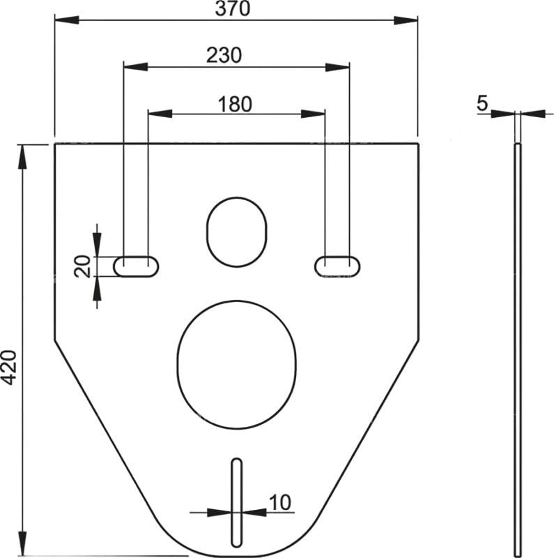 Інсталяційна система для унітазу Alca Plast AM101/1120-4:1 UA M670-0001 з кнопкою Білий (153305) - фото 6