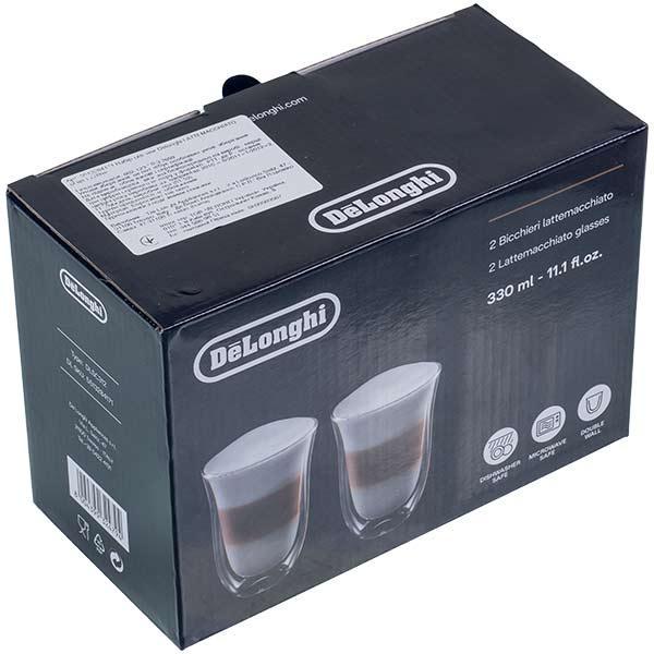 Комплект стаканов кофемашины Delonghi 5513284171 DLSC312 330 мл 2 шт. (00000057648)