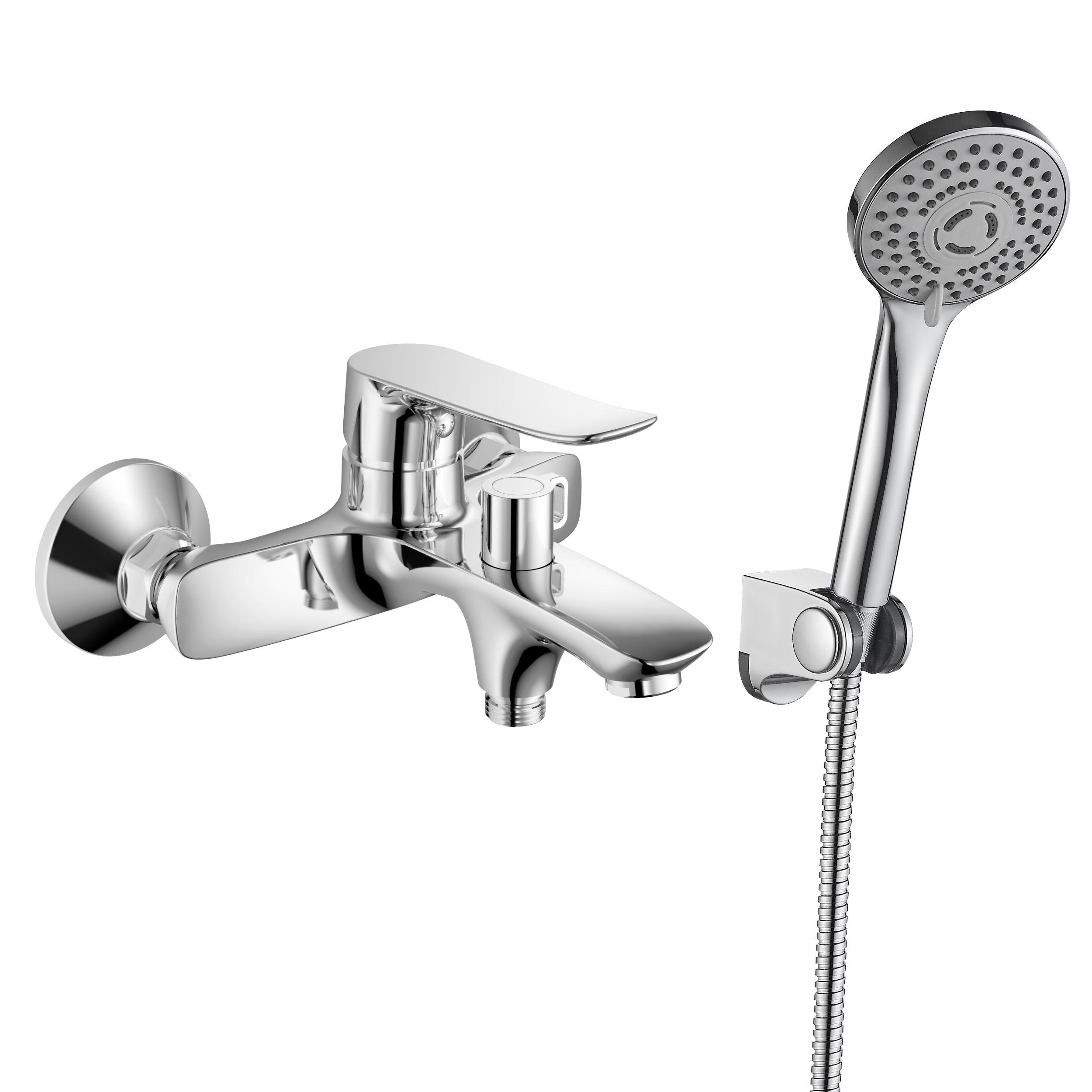 Смеситель для ванны RJ SLIP RBZ090-3 однорычажный Хром (170756)