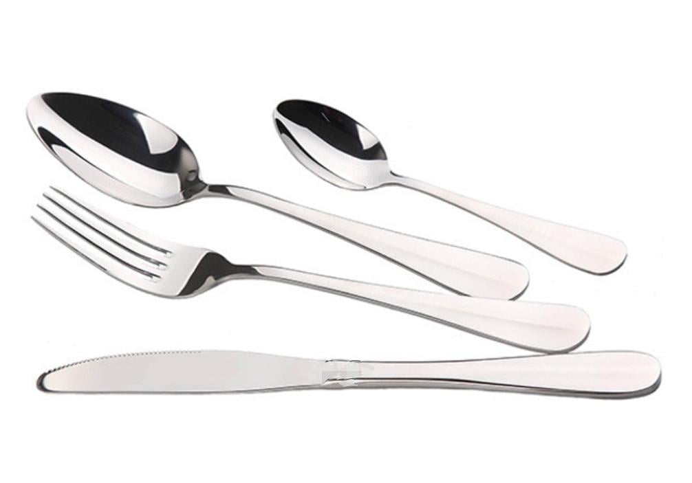 Набір столових приладів Edenberg з нержавіючої сталі на 6 осіб 24 предмети (EB-18621)