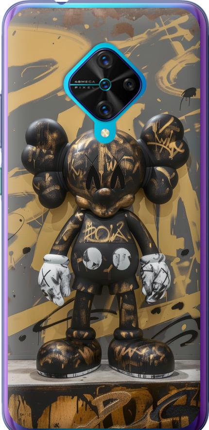 Чехол на Vivo V17 Bronze kaws (6097u-1819-42517)
