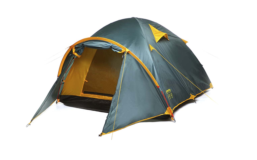 Палатка Сила Сфера трехместная 220х220х130 см 4000/10000 мм Олива (960970)