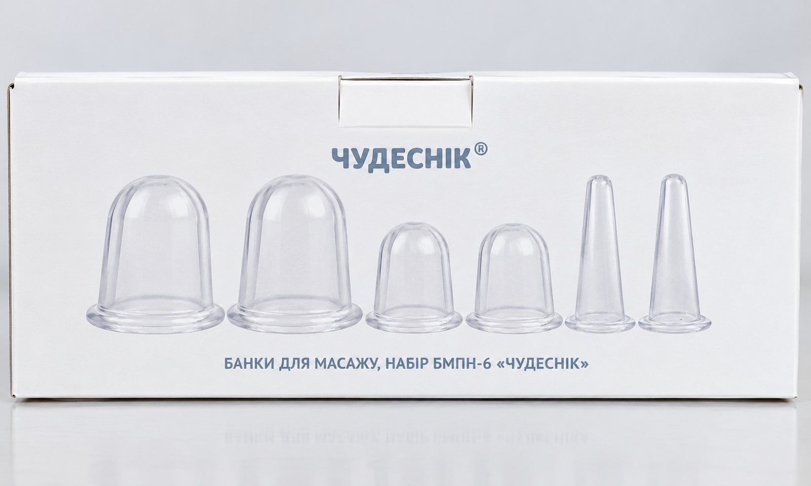 Банки для массажа Чудесник силиконовые 6 шт. (1335895234)