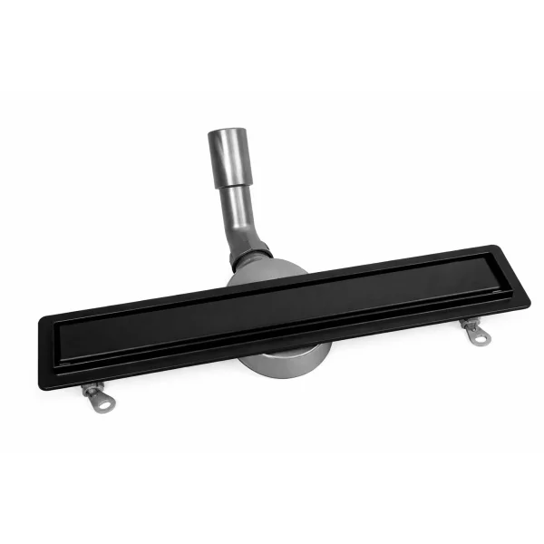 Душевой канал PL 5300 BLACK с бортом 30 см