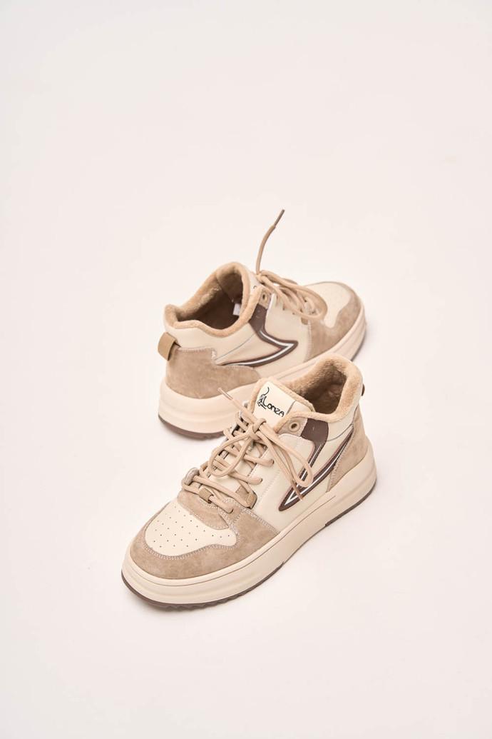 Кроссовки женские LONZA 175246 р. 36 Бежевый (14133_36) - фото 2 Кроссовки женские LONZA 175246 р. 36 Бежевый (14133_36) - фото 2