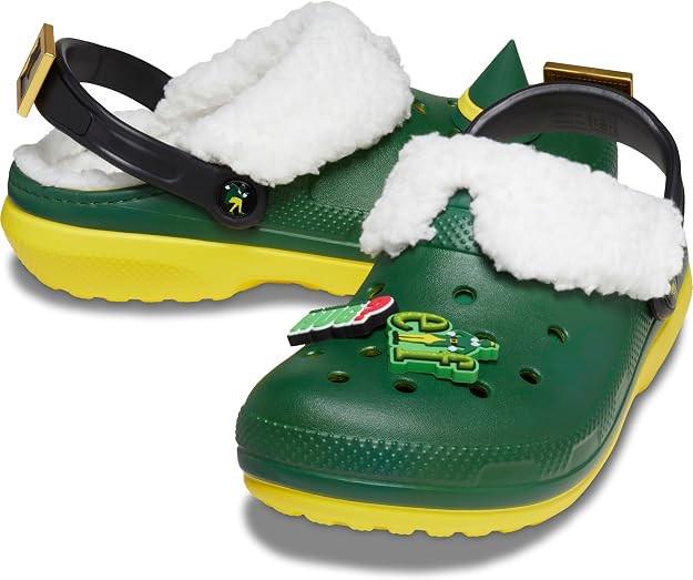 Сабо жіночі сліпони Crocs Kids' Elf Classic Clog Buddy the Elf р. 36 Зелений
