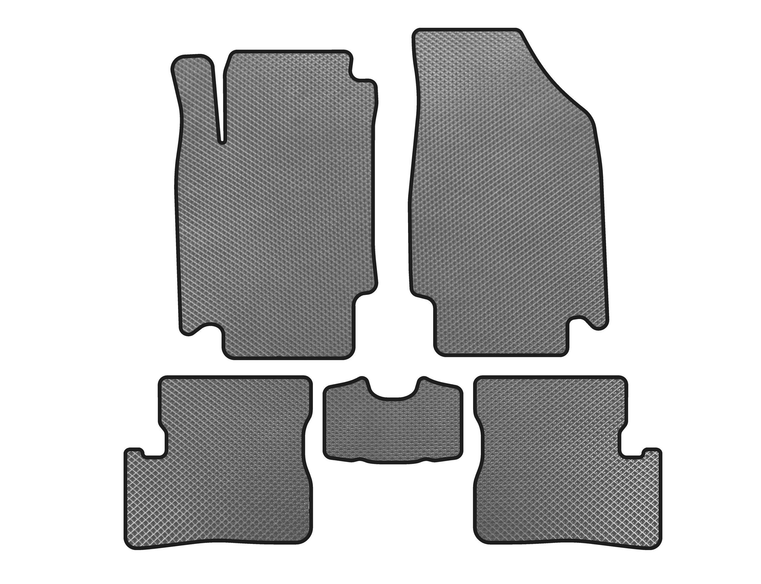 Коврики EVA Digital Designs для Nissan Micra K12 2003-2010 гг. Серый (143344)