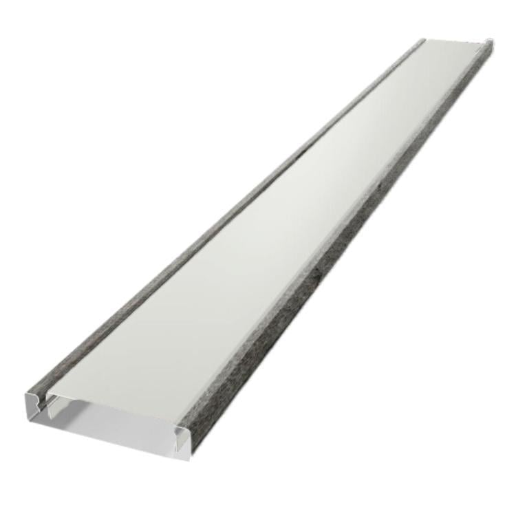 Планка заборная ранчо SIMBUD Malin 190 мм Белый бук/9003 глянец (9487657)