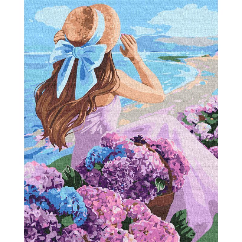Картина по номерам Идейка Цветущее побережье 40x50 см (KHO4975)
