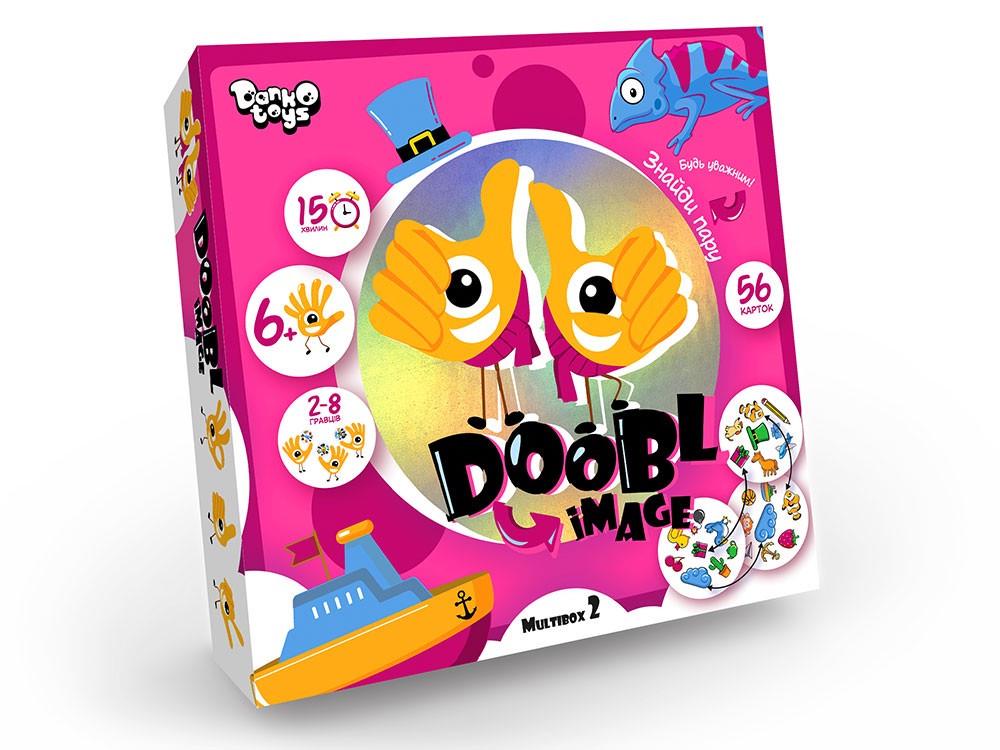 Настільна гра Danko Toys Doobl Image велика "Multibox 2 добль, знайди пару" (DBI-01-02U)
