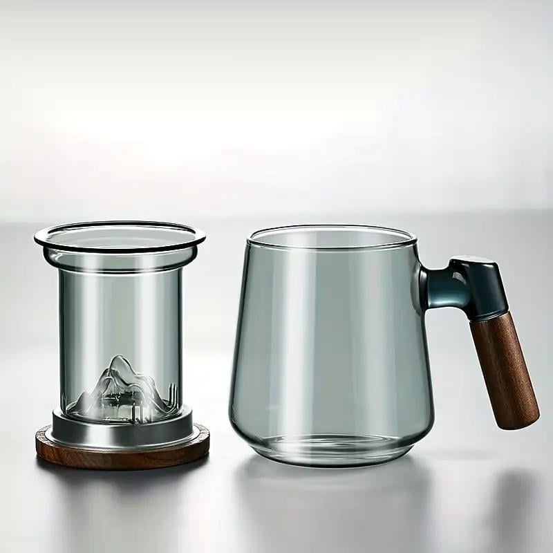 Чайник для заварювання чаю Kamjove скляний з колбою 500 мл Прозорий (500-tp) - фото 2