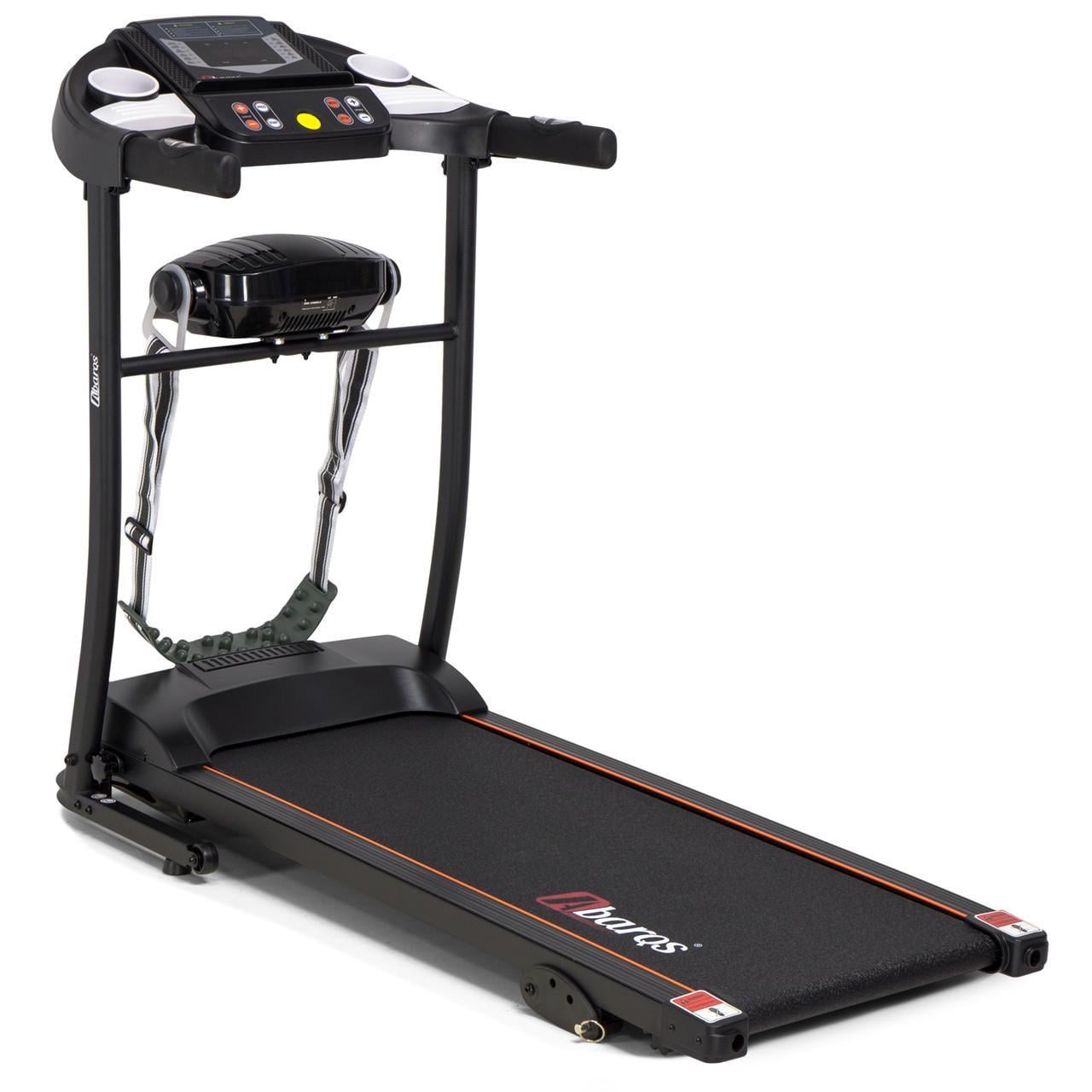 Беговая дорожка с массажером Abarqs BZ-402M Black