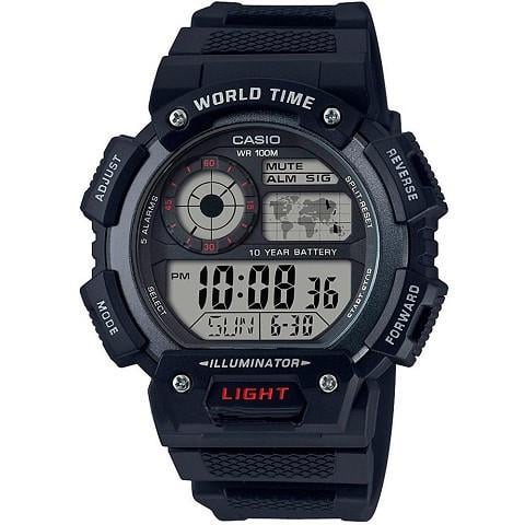 Наручные часы Casio AE-1400WH-1AVEF кварцевые D 48 мм (11781542)
